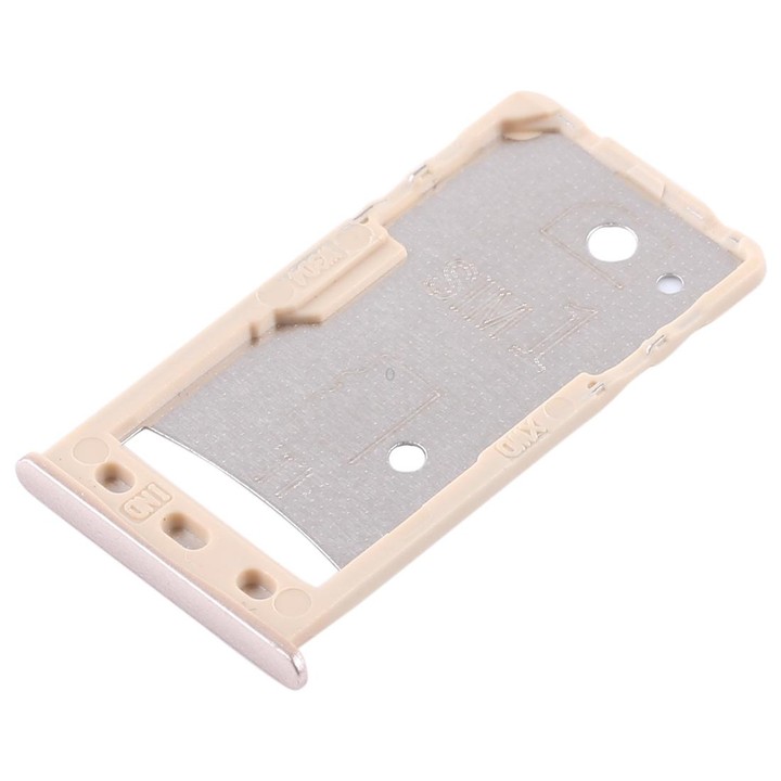 2 SIM Card Tray / Micro SD Card Tray for Xiaomi Redmi 5A(Gold)
