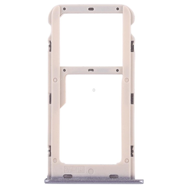 SIM Card Tray + SIM Card Tray / Micro SD Card Tray for Huawei Honor 6A (Grey)