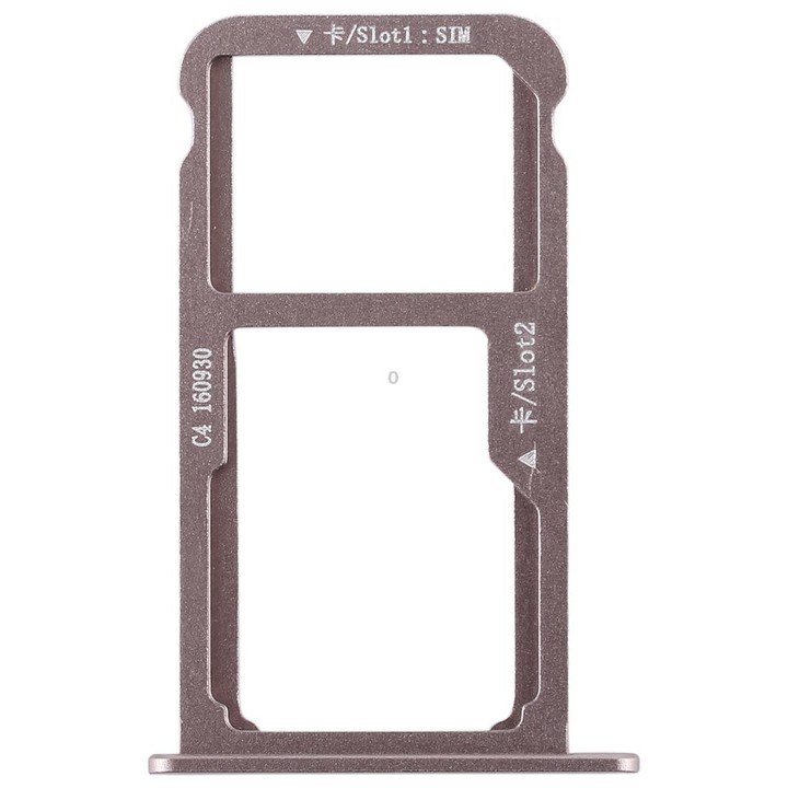 SIM Card Tray + SIM Card Tray / Micro SD Card for Huawei G9 Plus (Mocha Gold)
