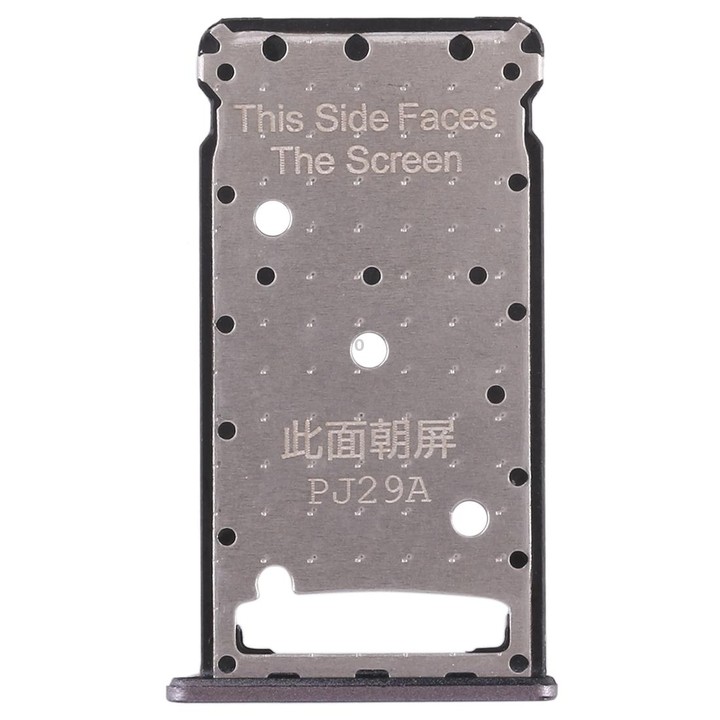 SIM Card Tray + SIM Card Tray / Micro SD Card Tray for Huawei Honor 5c (Grey)