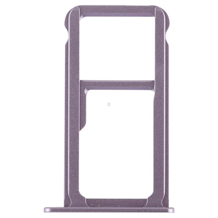 SIM Card Tray + SIM Card Tray / Micro SD Card for Huawei P9 Plus(Grey)