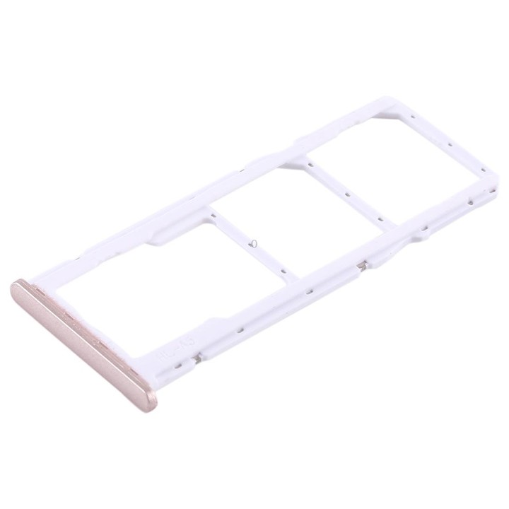 2 SIM Card Tray + Micro SD Card Tray for Huawei Honor Play 7C(Gold)