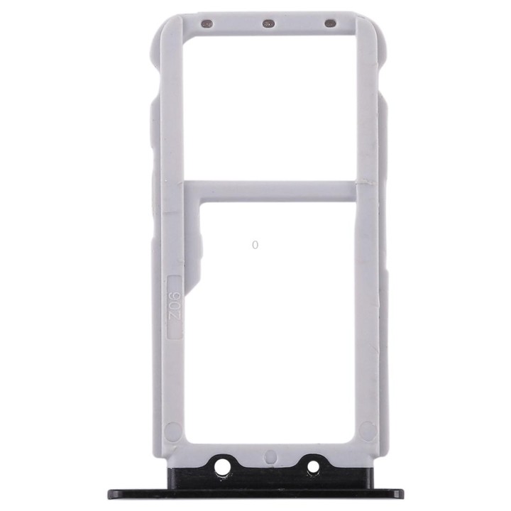 2 SIM Card Tray / Micro SD Card Tray for Huawei Nova 2s(Black)