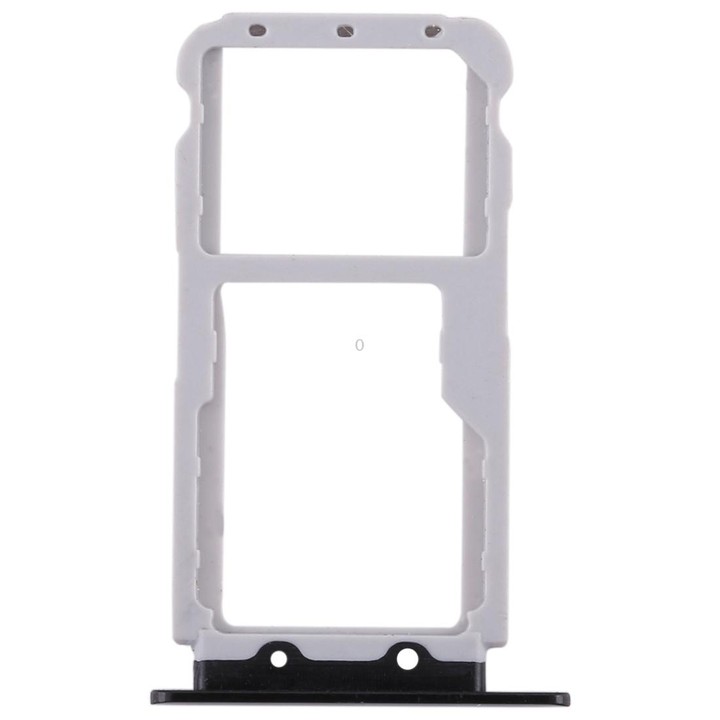 2 SIM Card Tray / Micro SD Card Tray for Huawei Nova 2s(Black)