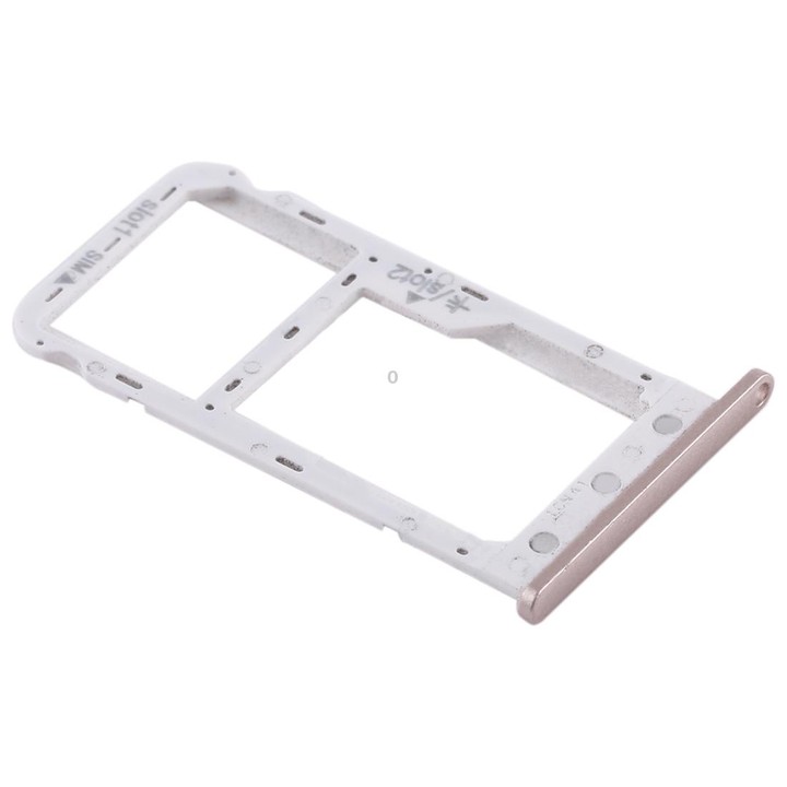 SIM Card Tray + SIM Card Tray / Micro SD Card for Huawei Enjoy 7 (Gold)