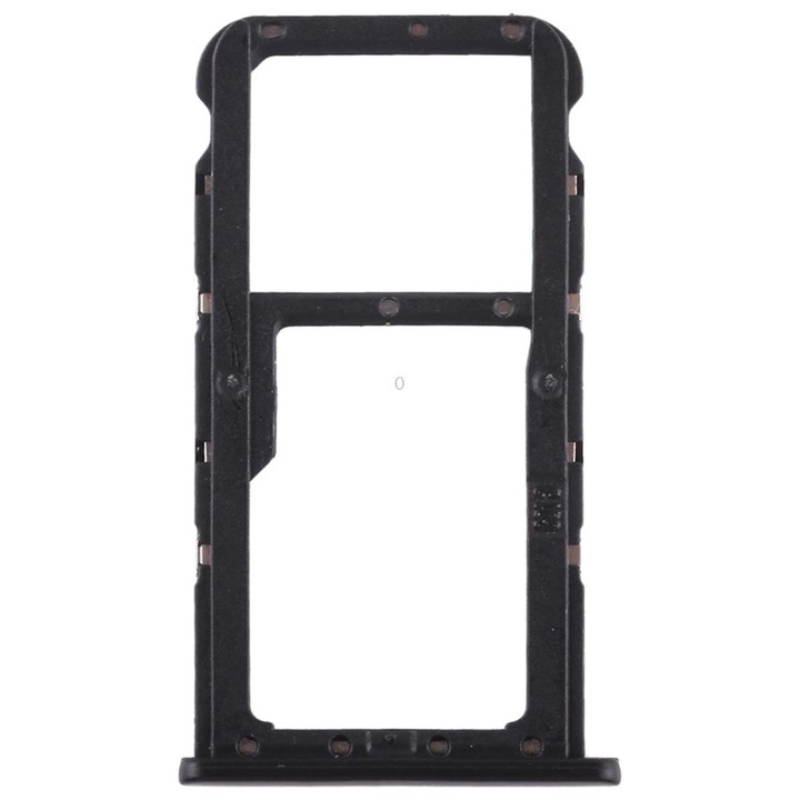 SIM Card Tray + SIM Card Tray / Micro SD Card for Huawei Maimang 6(Black)