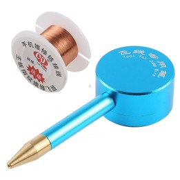 0.02mm Motherboard Fingerprint Jump Fly Wire Box Set Flying Line Pen Spot Welding Fly Wire Repair Tools for iPhone / Samsung / H