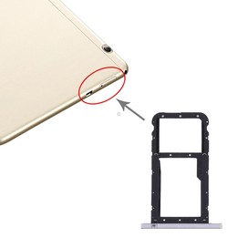 SIM Card Tray + Micro SD Card Tray for Huawei Honor Play Pad 2(9.6 inch)(Silver)