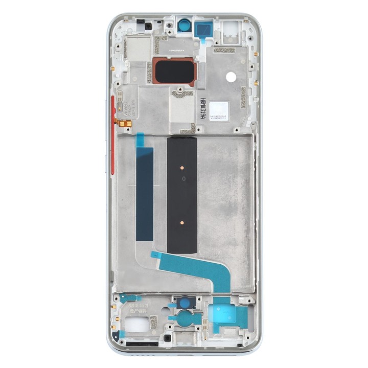 Original Middle Frame Bezel Plate for Xiaomi Mi 10 Lite 5G / Mi 10 Youth 5G M2002J9G (Silver)