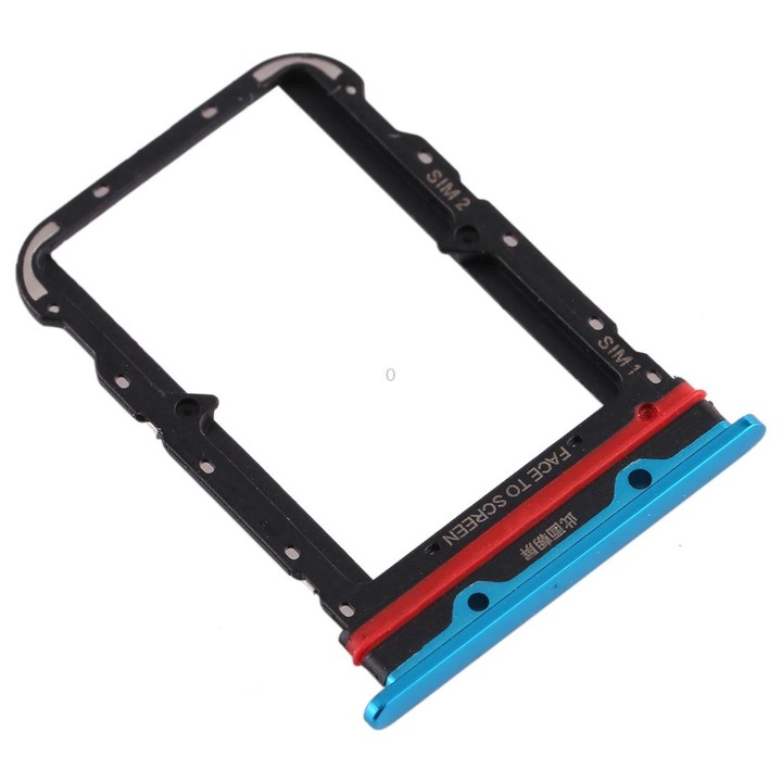 SIM Card Tray + SIM Card Tray for Xiaomi Mi 10(Blue)