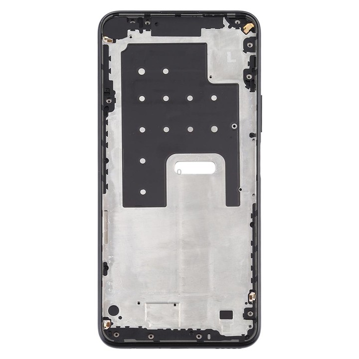 Original Middle Frame Bezel Plate for Huawei P40 Lite 5G / Nova 7 SE(Black)