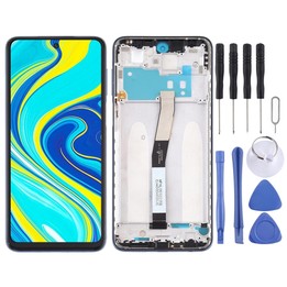 LCD Screen and Digitizer Full Assembly with Frame for Xiaomi Redmi Note 9S / Redmi Note 9 Pro Max / Redmi Note 9 Pro (India) / R