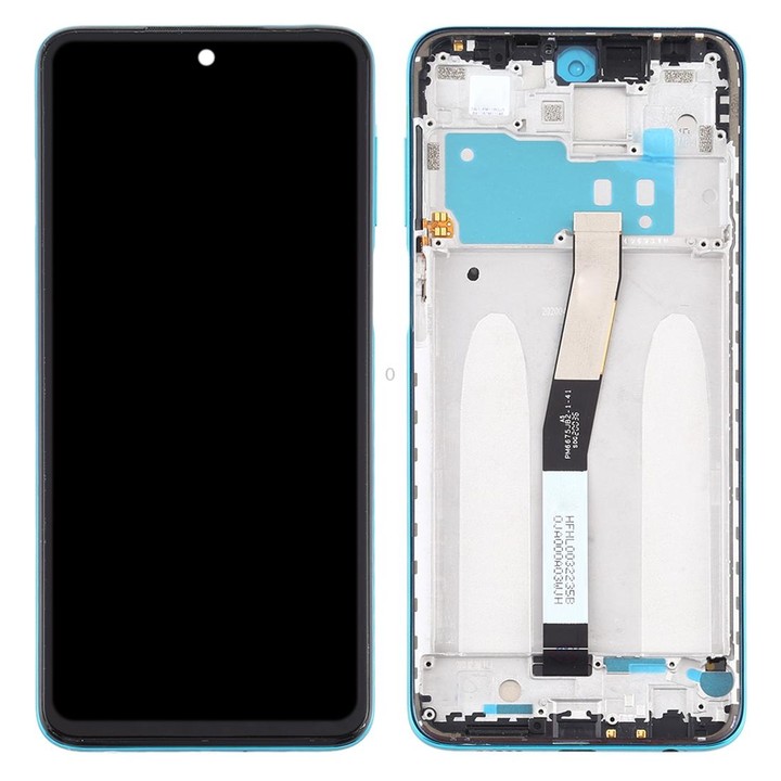 LCD Screen and Digitizer Full Assembly with Frame for Xiaomi Redmi Note 9S / Redmi Note 9 Pro Max / Redmi Note 9 Pro (India) / R