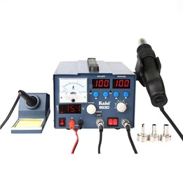 Kaisi K-863D 3 in 1 Hot Air Gun Soldering Station SMD Rework Station With 3A DC Power Supply for Phone PCB Welding Repair Machin