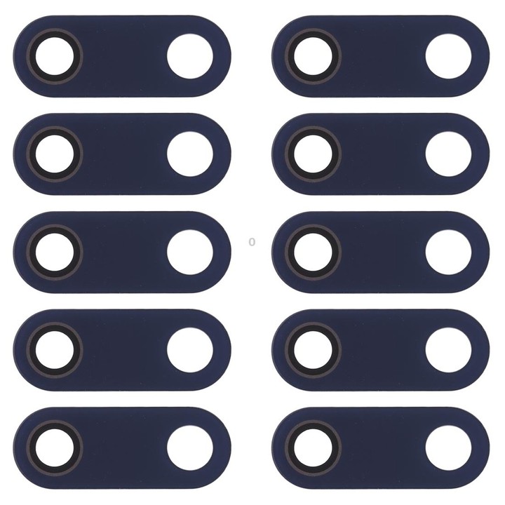 10 PCS Back Camera Lens for Nokia 5.1 / TA-1024 / TA-1027 / TA-1044 / TA-1053 / TA-1008 / TA-1030 / TA-1109
