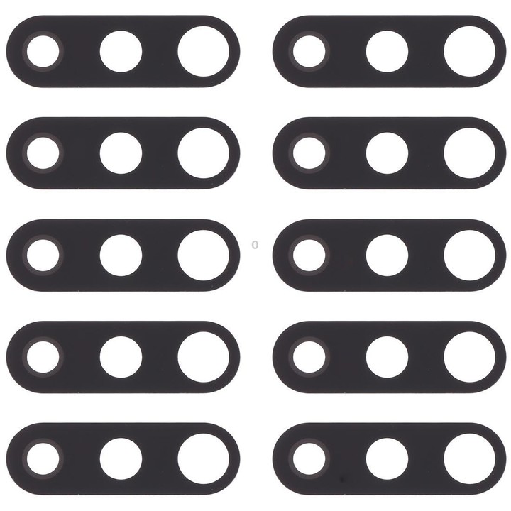 10 PCS Back Camera Lens for Nokia X71 / 8.1 Plus / TA-1167 / TA-1188