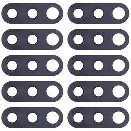 10 PCS Back Camera Lens for Nokia 4.2 / TA-1184 / TA-1133 / TA-1149 / TA-1150 / TA-1157(Black)