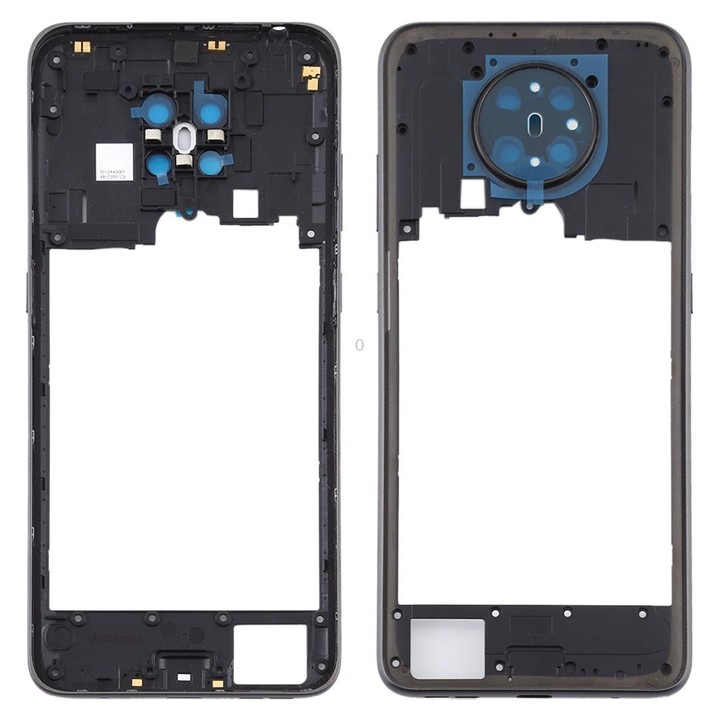 Middle Frame Bezel Plate for Nokia 5.3 TA-1227 / TA-1229 / TA-1223 / TA-12234 (Black)