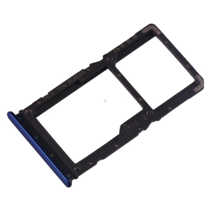 SIM Card Tray + SIM Card Tray / Micro SD Card Tray for Xiaomi Redmi Note 7 / Redmi Note 7 Pro(Blue)