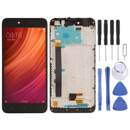 TFT LCD Screen for Xiaomi Redmi Note 5A Prime / Remdi Y1 Digitizer Full Assembly with Frame(Black)
