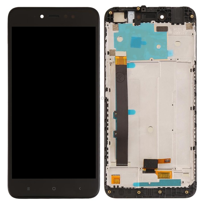 TFT LCD Screen for Xiaomi Redmi Note 5A Prime / Remdi Y1 Digitizer Full Assembly with Frame(Black)
