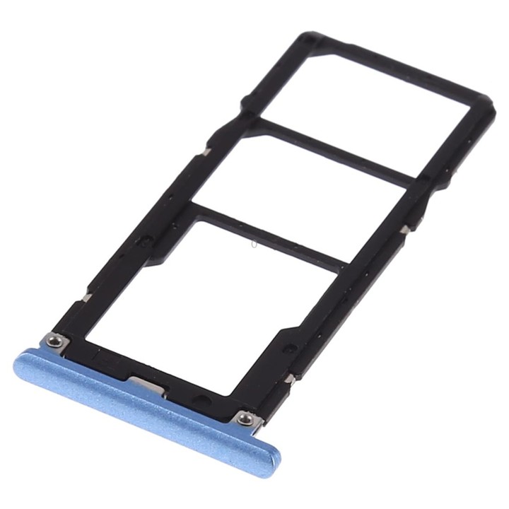 SIM Card Tray + SIM Card Tray + Micro SD Card for Xiaomi Redmi S2(Blue)