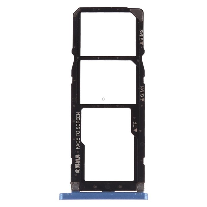 SIM Card Tray + SIM Card Tray + Micro SD Card for Xiaomi Redmi S2(Blue)