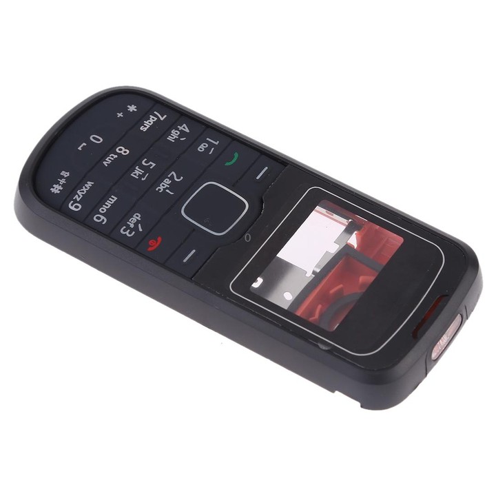 Full Housing Cover (Front Cover + Middle Frame Bezel + Battery Back Cover + Keyboard) for Nokia 1202