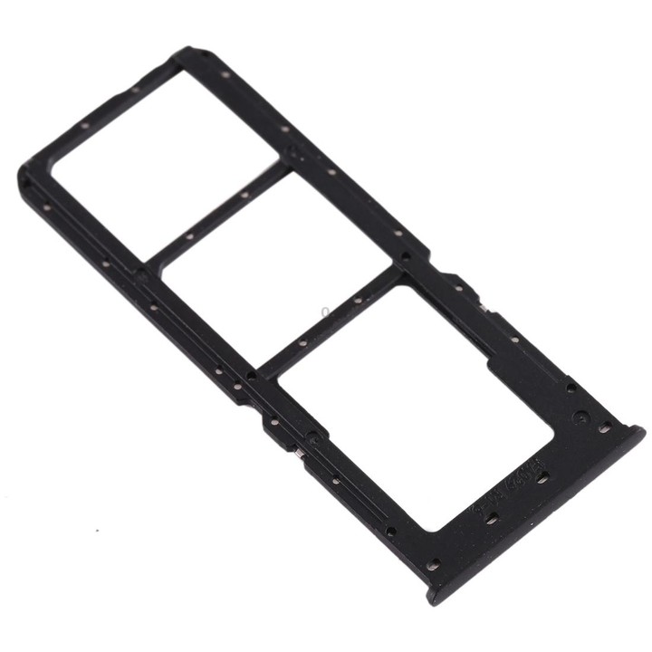 For OPPO A11 SIM Card Tray + SIM Card Tray + Micro SD Card Tray (Black)