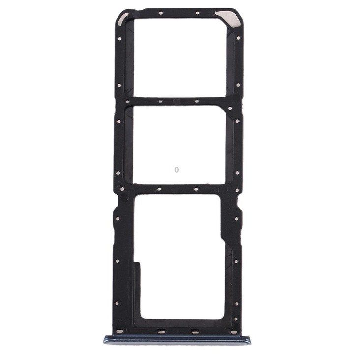 For Realme X2 SIM Card Tray + SIM Card Tray + Micro SD Card Tray (Silver)