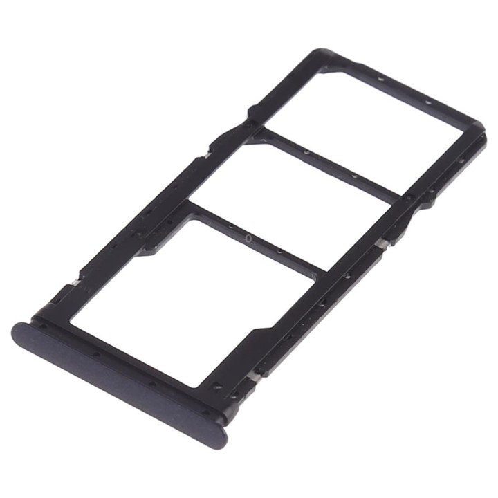 SIM Card Tray + SIM Card Tray + Micro SD Card for Xiaomi Redmi 7(Black)