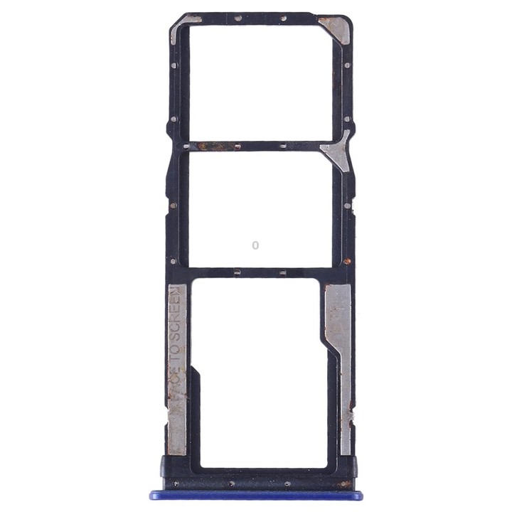 SIM Card Tray + SIM Card Tray + Micro SD Card for Xiaomi Redmi 7 (Blue)