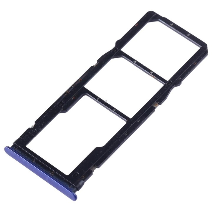 SIM Card Tray + SIM Card Tray + Micro SD Card for Xiaomi Redmi 7 (Blue)