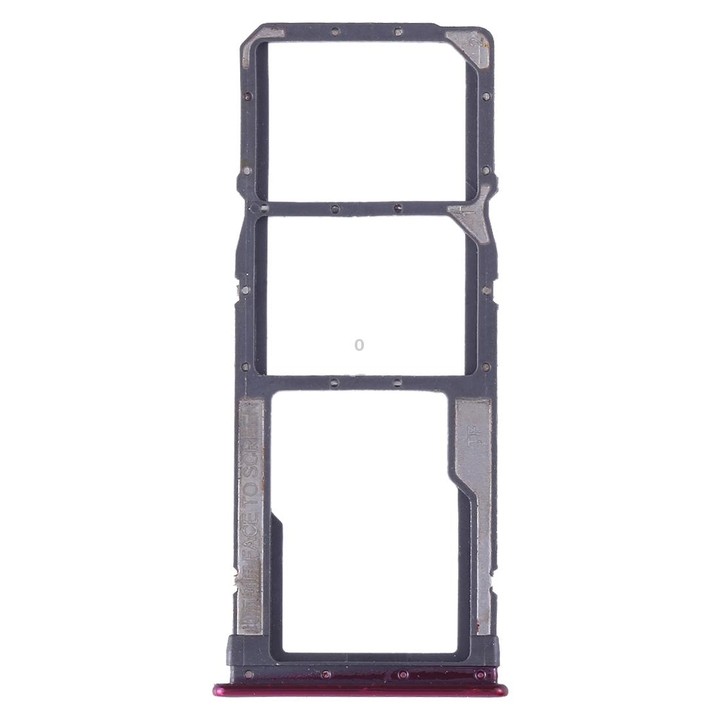 SIM Card Tray + SIM Card Tray + Micro SD Card for Xiaomi Redmi 7 (Magenta)