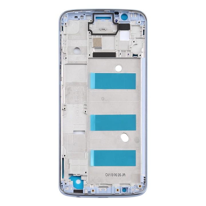 Front Housing LCD Frame Bezel for Motorola Moto G6 Plus(Blue)