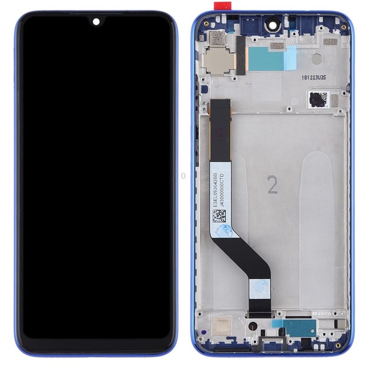 TFT LCD Screen for Xiaomi Redmi Note 7 / Redmi Note 7 Pro Digitizer Full Assembly with Frame(Blue)