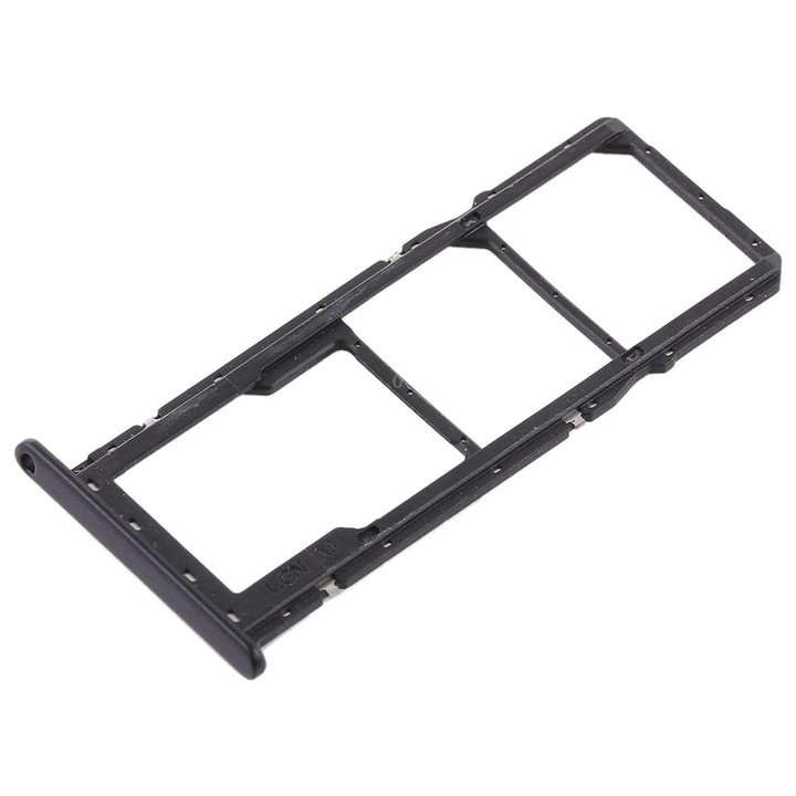 SIM Card Tray + Micro SD Card Tray for Huawei Honor 8C (Black)