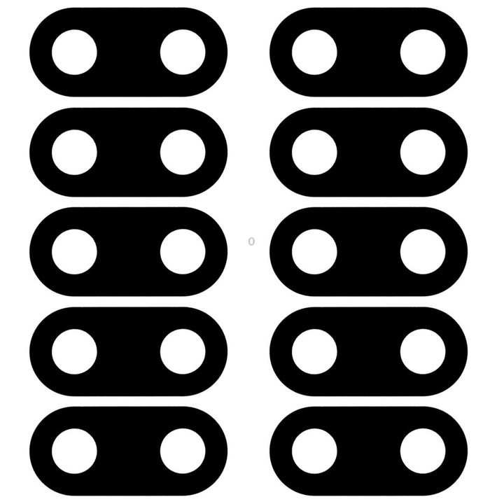 For OPPO R17 10pcs Back Camera Lens