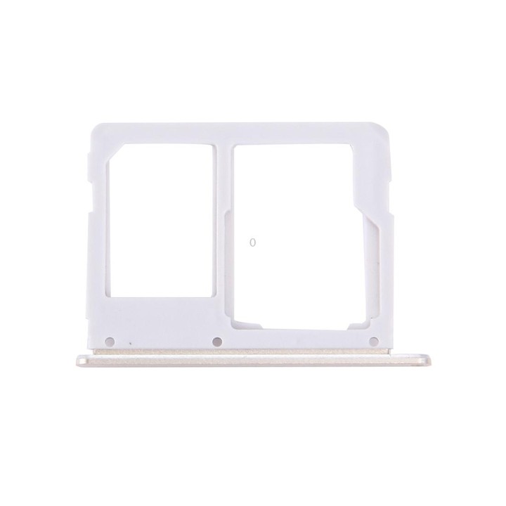 For Galaxy C7 / C7000 SIM Card Tray + Micro SD / SIM Card Tray (Gold)
