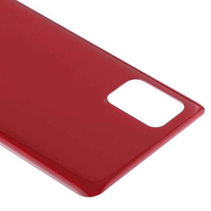 For Samsung Galaxy A31 Battery Back Cover (Red)