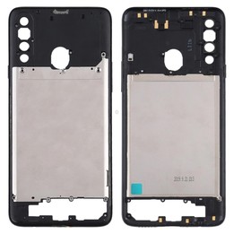 For Samsung Galaxy A20s Middle Frame Bezel Plate (Black)