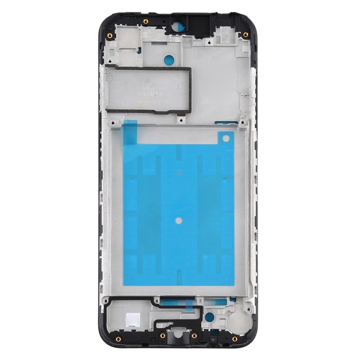 For Samsung Galaxy A01 Front Housing LCD Frame Bezel Plate (Black)