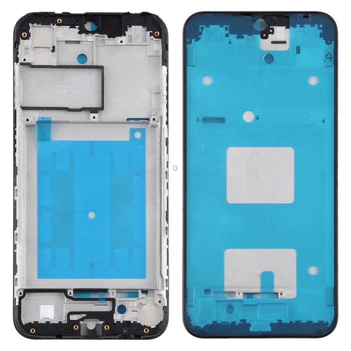 For Samsung Galaxy A01 Front Housing LCD Frame Bezel Plate (Black)