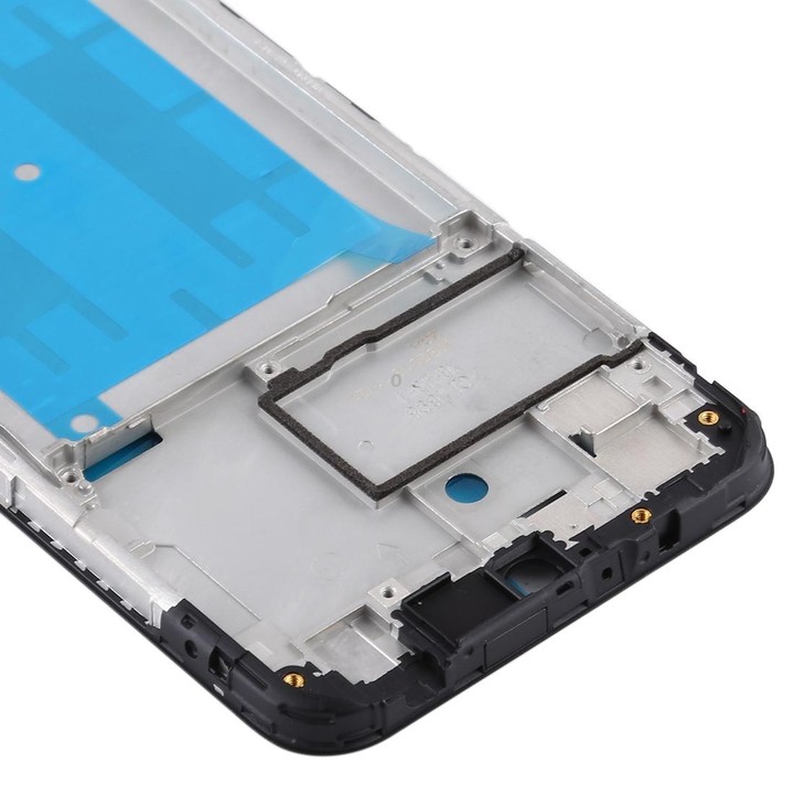 For Samsung Galaxy A01 Front Housing LCD Frame Bezel Plate (Black)