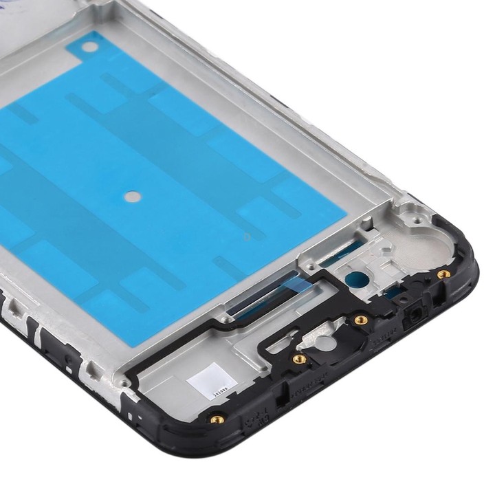 For Samsung Galaxy A01 Front Housing LCD Frame Bezel Plate (Black)