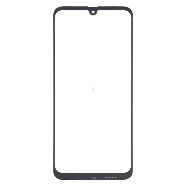 For Samsung Galaxy A41 Front Screen Outer Glass Lens (Black)