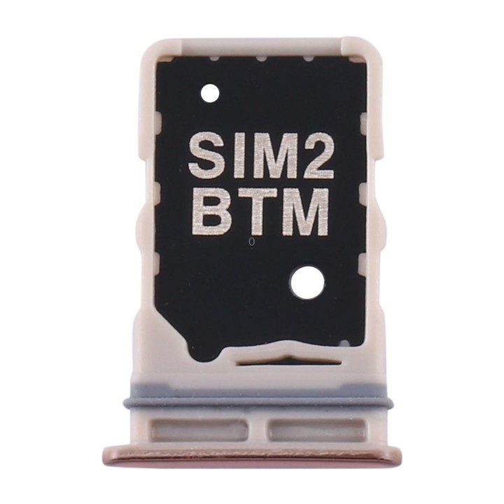 For Samsung Galaxy A80 SIM Card Tray + SIM Card Tray (Gold)
