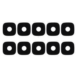 For Galaxy C9 Pro / C9000 10pcs Back Camera Lens(Black)