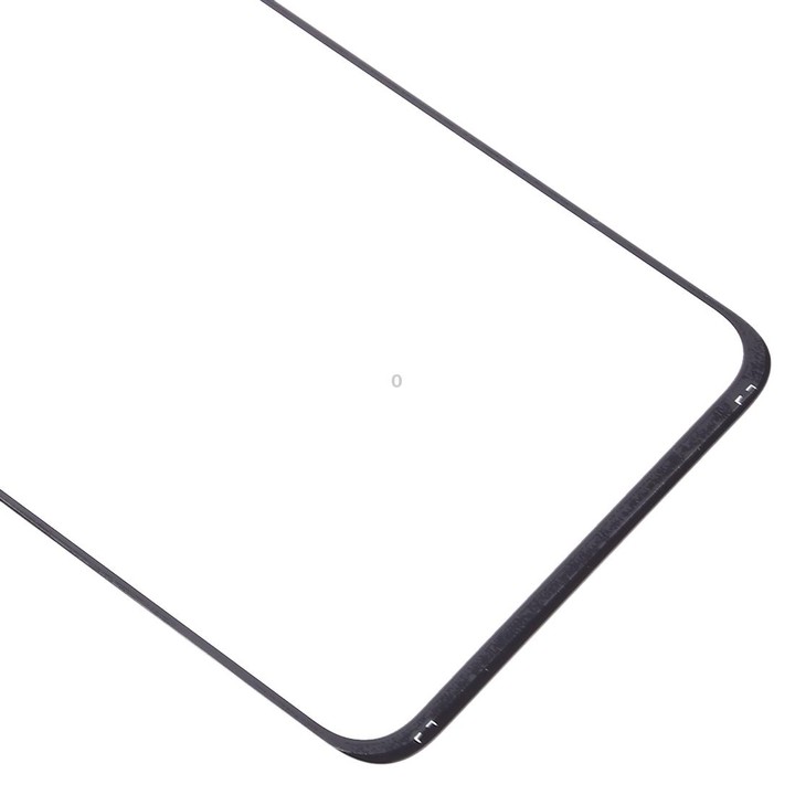 For Galaxy A70 Front Screen Outer Glass Lens (Black)