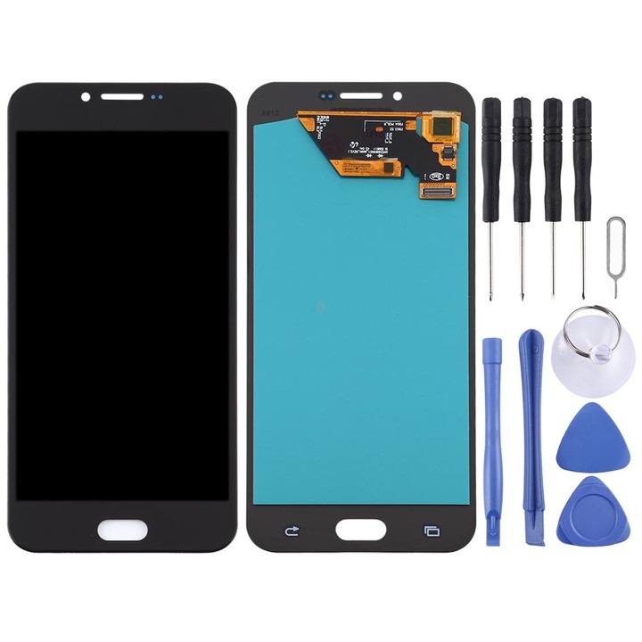 OLED LCD Screen for Samsung Galaxy A8 (2016) / SM-A810 with Digitizer Full Assembly (Black)